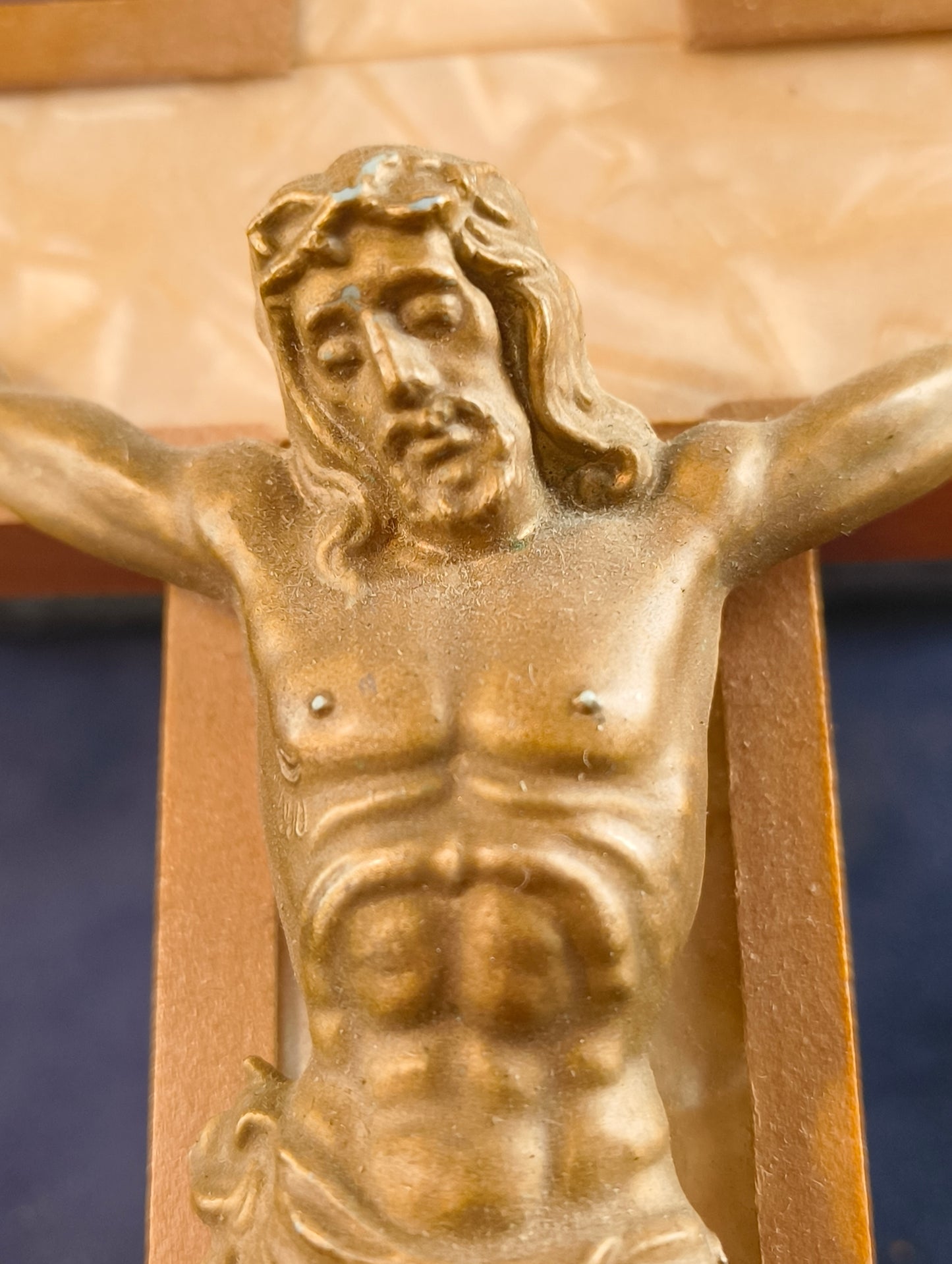 Travel altar crucifix - Italy - 1930/1940 