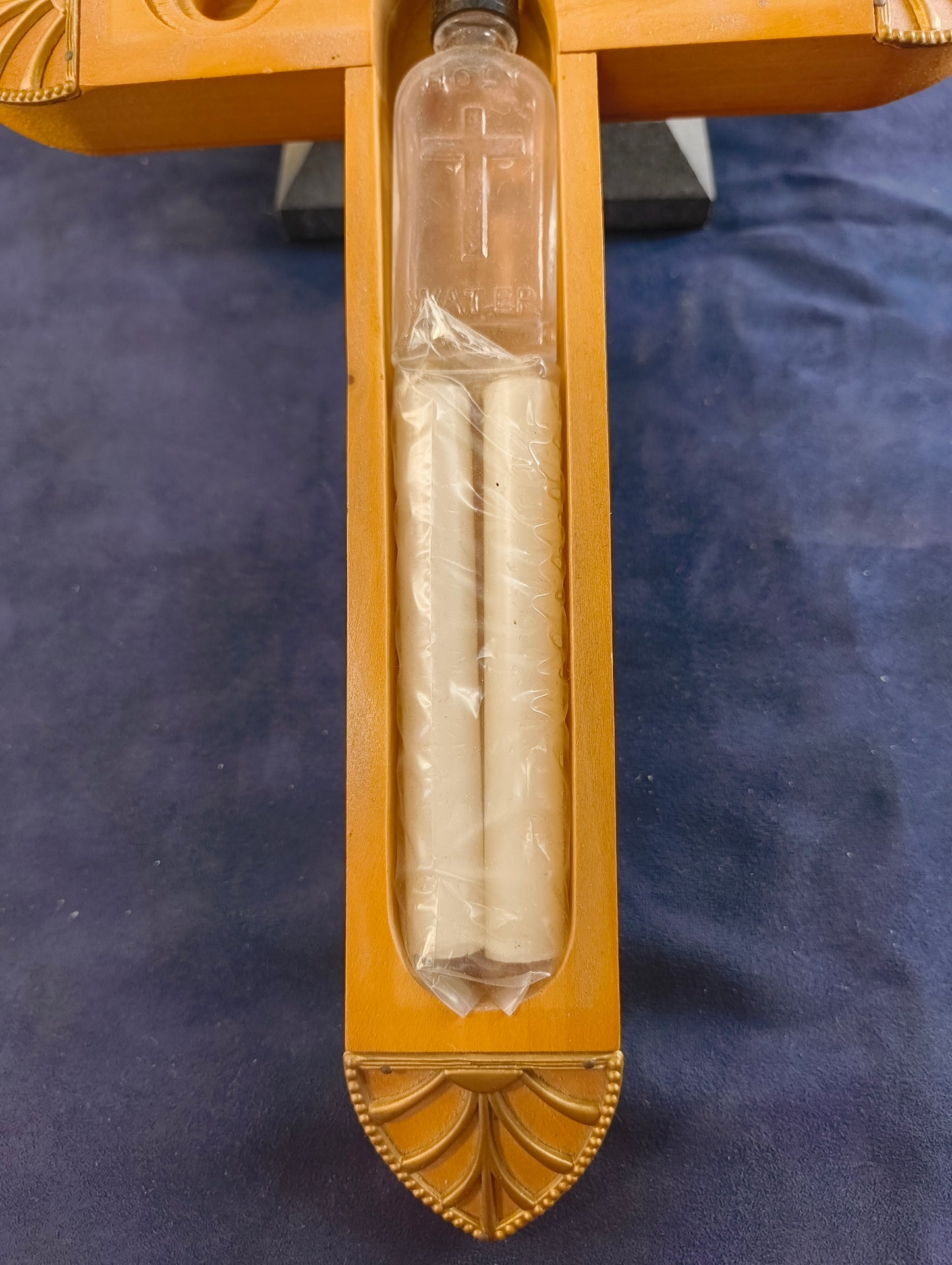 Travel altar crucifix - Italy - 1930/1940 