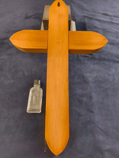 Travel altar crucifix - Italy - 1930/1940 
