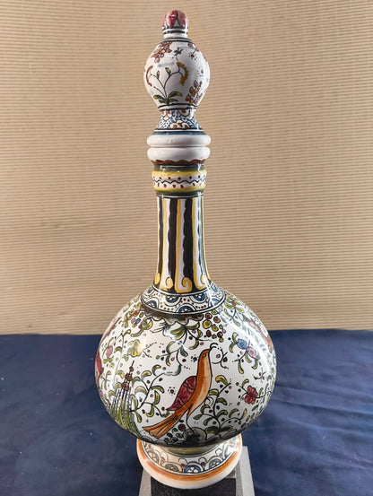 Bouteille en céramique 2 « Estrela de Conimbriga » Portugal - Copie d'un modèle du XVIIème siècle.