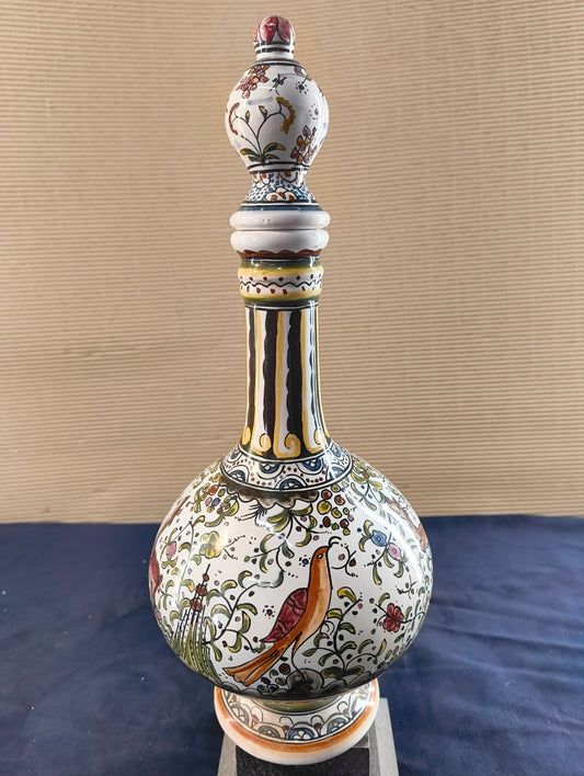 Bouteille en céramique 2 « Estrela de Conimbriga » Portugal - Copie d'un modèle du XVIIème siècle.
