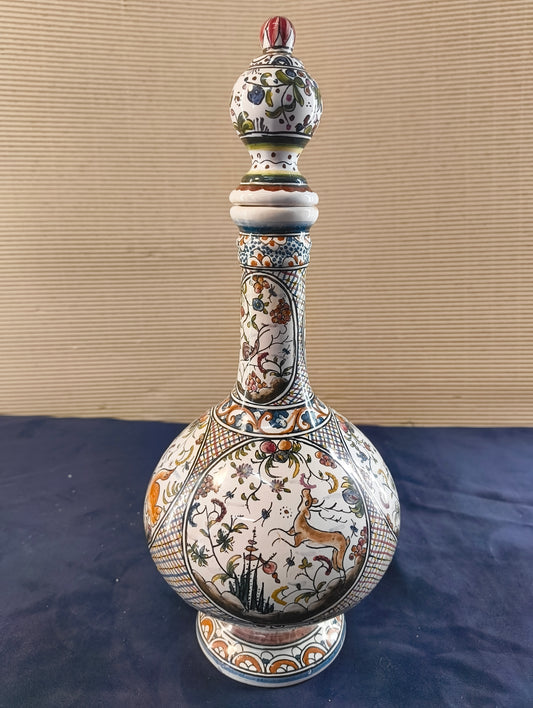 Bouteille en céramique 1 « Estrela de Conimbriga » Portugal - Copie d'un modèle du XVIIème siècle.
