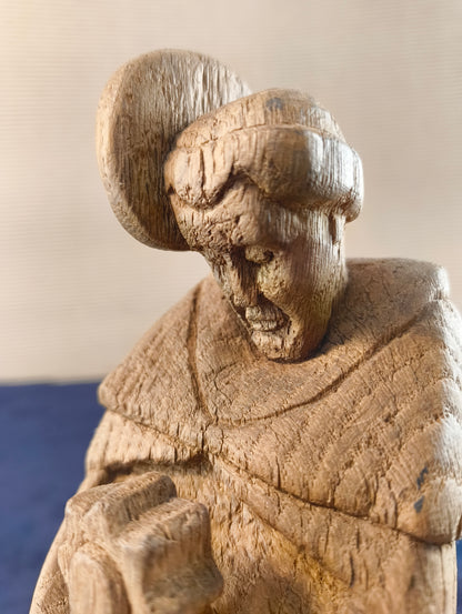 Statue en bois de Saint Norbert - Allemagne - Europe - Début du XXe siècle