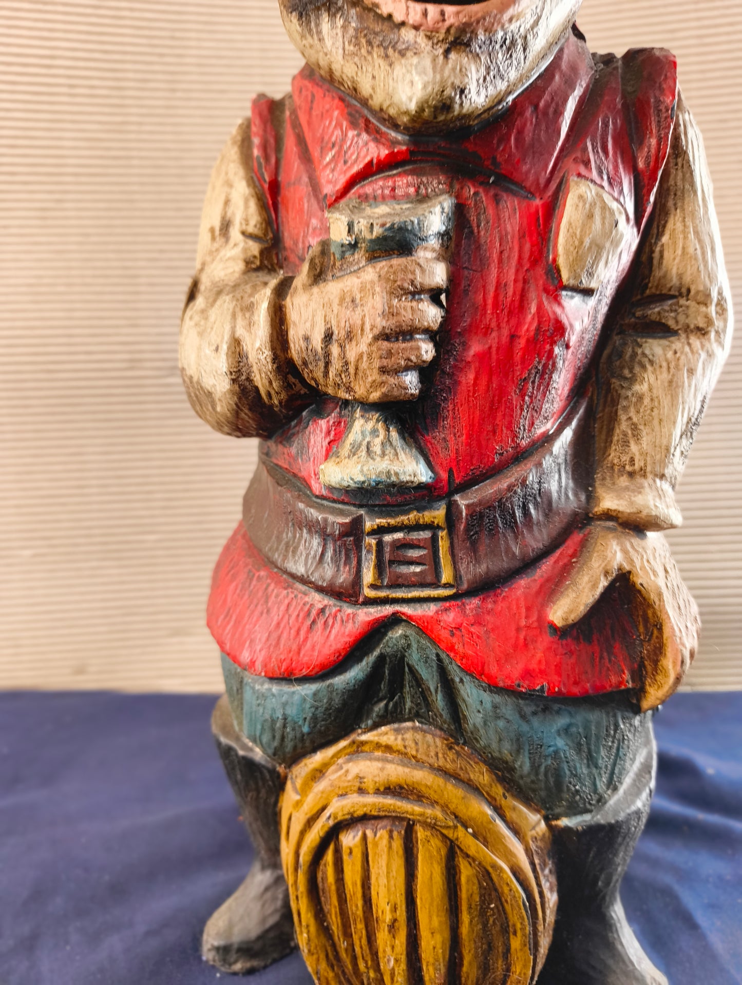 Porte-bouteille anthropomorphe « Le Saint Buveur » - Espagne - 1950/1960