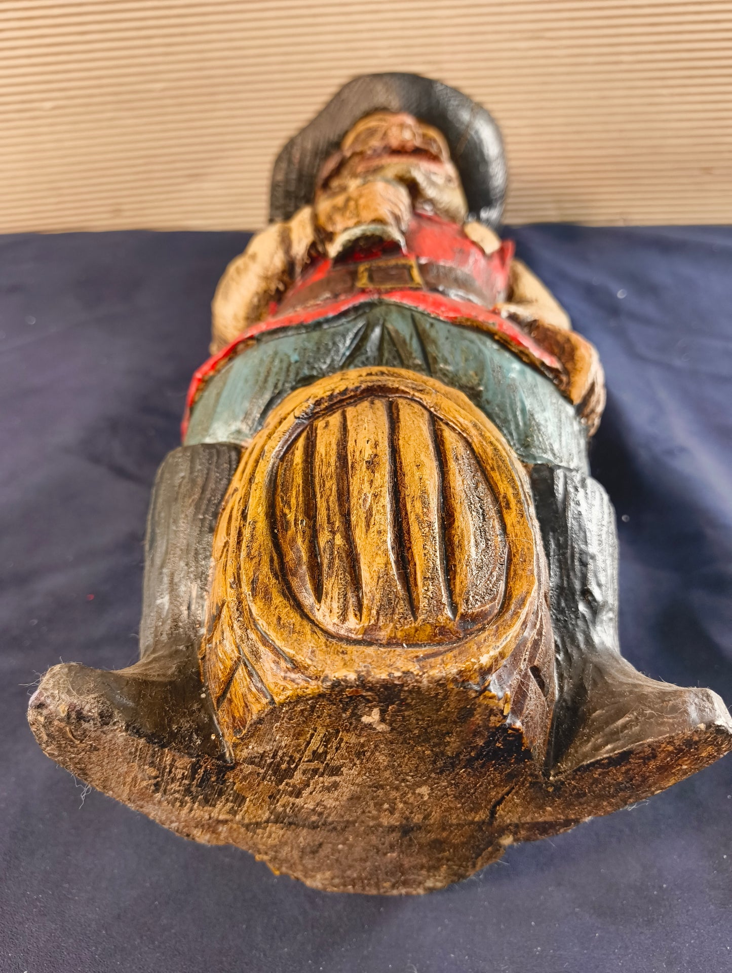Porte-bouteille anthropomorphe « Le Saint Buveur » - Espagne - 1950/1960