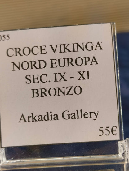 Croce da scavo -  nord Europa - Vichinga - Bronzo - sec. IX-XI