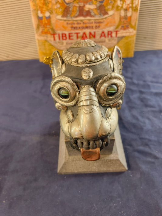 Kapala di scimmia (Coppa cranica di scimmia) - Tibet - fine XX° secolo