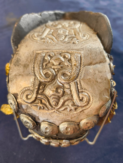 Kapala di scimmia (Coppa cranica di scimmia) - Tibet - fine XX° secolo