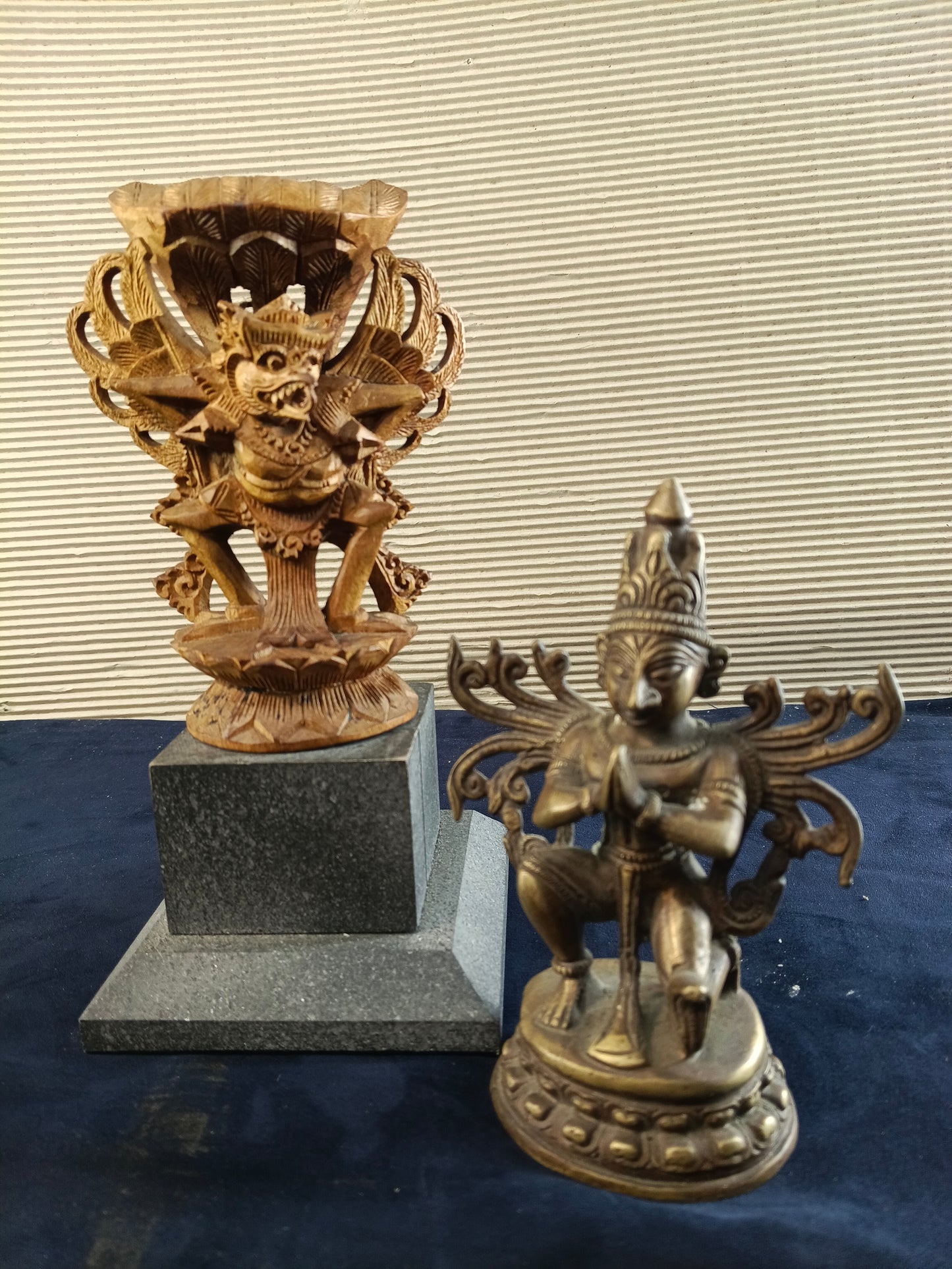 2 statuette Garuda - India - 1960-1970 / 1990-2000