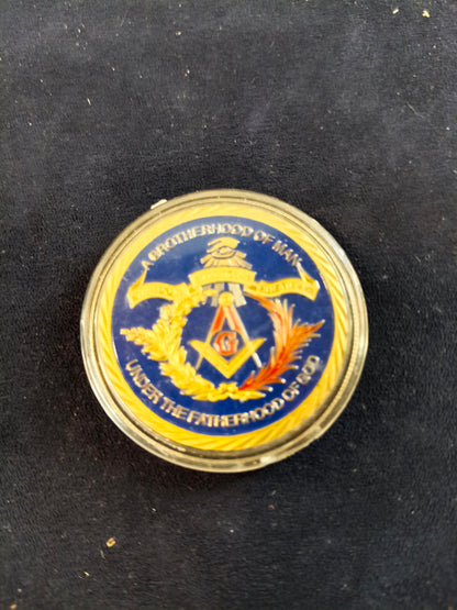 Scatola massonica con regalie - Italia - 1970/80