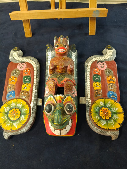 Maschera rituale Raksha – Sri Lanka, anni ’80