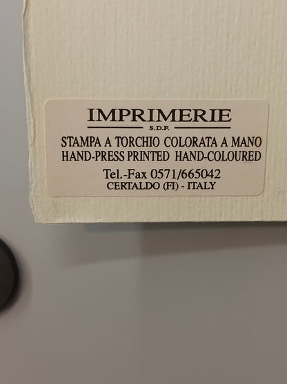Albrecht Durer (after) - I 4 Cavalieri dell'Apocalisse - Tecnica mista - Non firmato - 1980