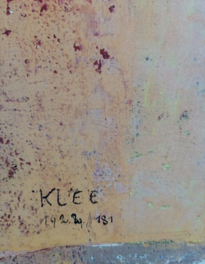 Litografia offset originale - Copyright PAUL KLEE della SIAE dell'Anno 1997 - GERMANIA