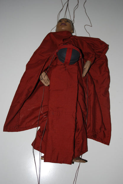 Rare Buddhist Monk Puppet - Burma 1970
