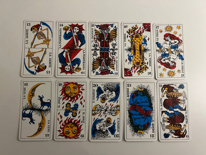 Franco Bruna - Cartes de tarot - Tarot fantastique - Italie - 1980-1990